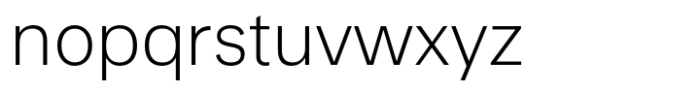 UNCMMN Directas Light Font LOWERCASE