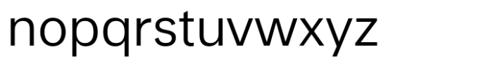 UNCMMN Directas Regular Font LOWERCASE