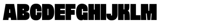 UNCMMN Gloo Condensed Font UPPERCASE