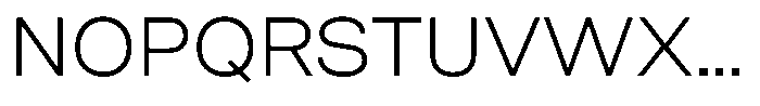 UNCMMN Plygrnd Light Font UPPERCASE