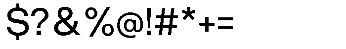 UNCMMN Plygrnd Medium Font OTHER CHARS