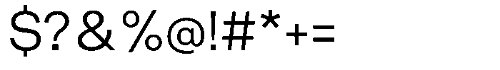 UNCMMN Plygrnd Regular Font OTHER CHARS