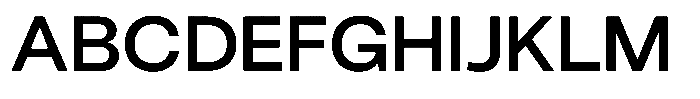 UNCMMN Plygrnd Semibold Font UPPERCASE