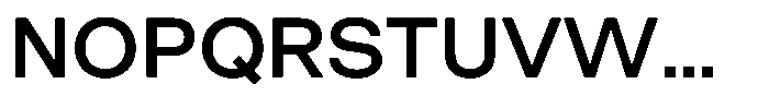 UNCMMN Plygrnd Semibold Font UPPERCASE