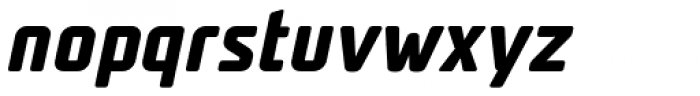 UNicod Sans Bold Italic Font LOWERCASE