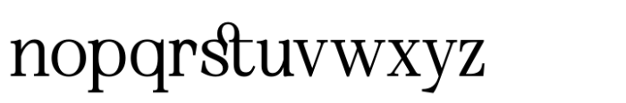 Unclare Bold Font LOWERCASE