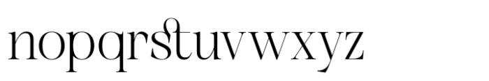 Unclare Regular Font LOWERCASE