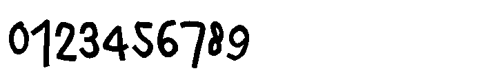 Uncle Busy Bold Regular Font OTHER CHARS