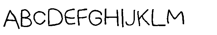 Uncle Busy Regular Font UPPERCASE