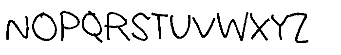 Uncle Busy Regular Font UPPERCASE