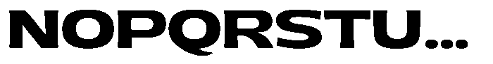 Uncmmn Genio Bold Font UPPERCASE