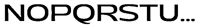 Uncmmn Genio Medium Font UPPERCASE