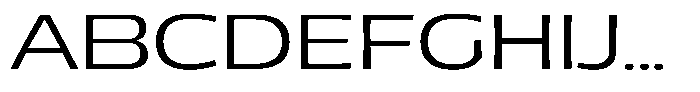 Uncmmn Genio Regular Font UPPERCASE