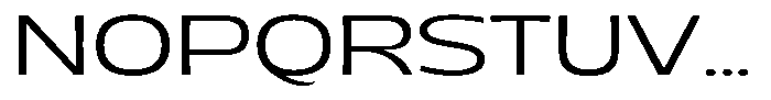 Uncmmn Genio Regular Font UPPERCASE