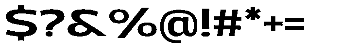 Uncmmn Genio Semi Bold Font OTHER CHARS
