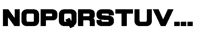 Under Mind Sans Bold Font LOWERCASE