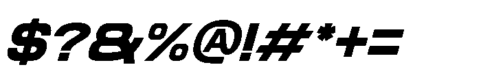 Under Mind Sans Italic Font OTHER CHARS
