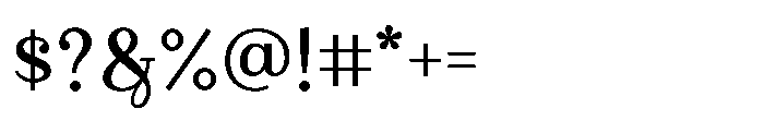 Under The Mistletoe Regular Font OTHER CHARS