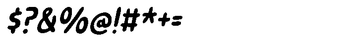 Under Your Wing Italic Font OTHER CHARS