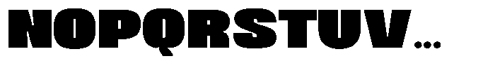 Uneko Bold Regular Font UPPERCASE