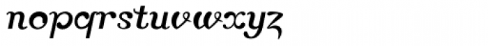 Unhooked Cyrillic Font LOWERCASE