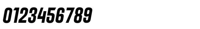 Unicaster Bold Slanted Font OTHER CHARS