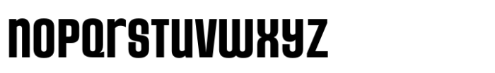 Unicaster Bold Font LOWERCASE