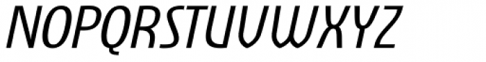 Unico Italic Font UPPERCASE