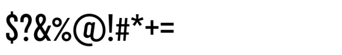 Uniform Extra Condensed Medium Font OTHER CHARS