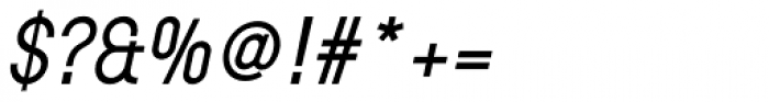 Unigram Italic Font OTHER CHARS