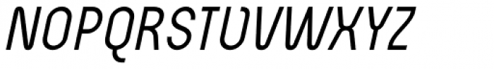 Unigram Italic Font UPPERCASE
