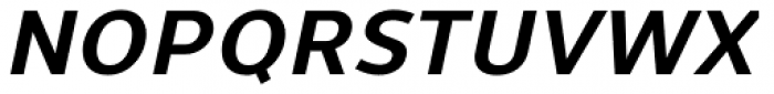 Uniman Bold Italic Font UPPERCASE