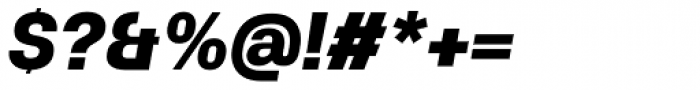 Uninsta ExtraBold Italic Font OTHER CHARS