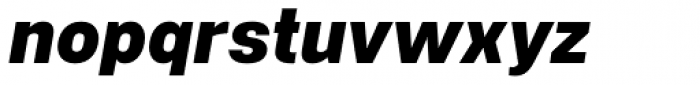 Uninsta ExtraBold Italic Font LOWERCASE