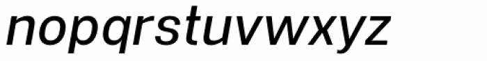 Uninsta Medium Italic Font LOWERCASE