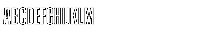 Unipol Font UPPERCASE