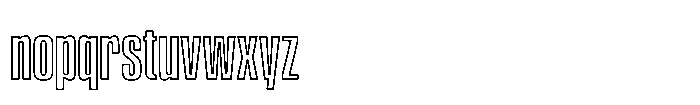 Unipol Font LOWERCASE