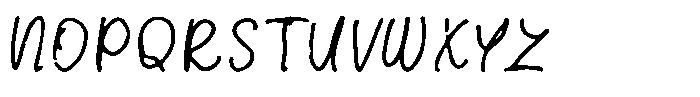 Unique moments Font UPPERCASE
