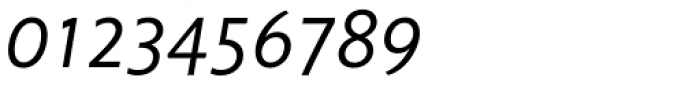 Unita DemiLight Italic Font OTHER CHARS