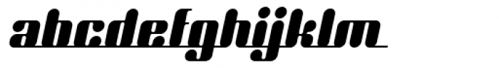 Unite Together ICG Italic Font LOWERCASE