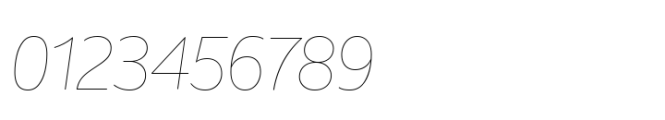 Unitext Variable Pro Italic Font OTHER CHARS