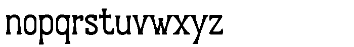 Unity Neo Font LOWERCASE