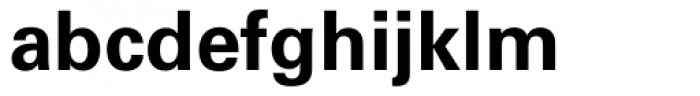 Univers Cyrillic 65 Bold Font LOWERCASE