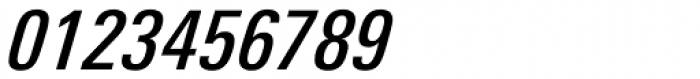 Univers Next Pro 521 Condensed Medium Italic Font OTHER CHARS