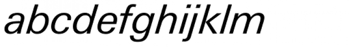 Univers Next Pro Cyrillic 431 Italic Font LOWERCASE