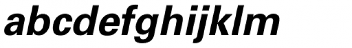 Univers Pro Cyrillic 65 Bold Oblique Font LOWERCASE