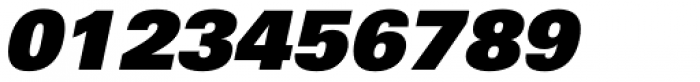 Univers Pro Cyrillic 85 ExtraBlack Oblique Font OTHER CHARS
