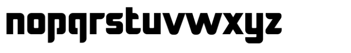 Universe SS Regular Font LOWERCASE