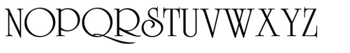 University Roman CYR Font UPPERCASE