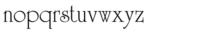 University Roman CYR Font LOWERCASE